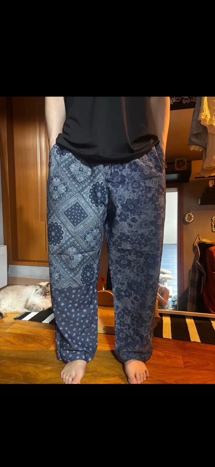 아조바이아조 페이즐리 바지 상품이미지4