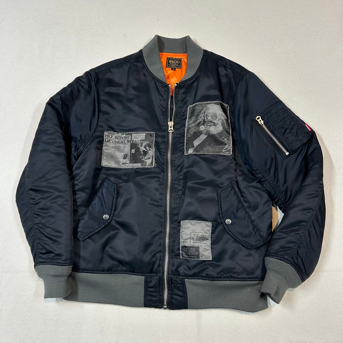 M) FUCT 퍽트 SSDD MA-1 플라이트 자켓 항공점퍼 상품이미지1