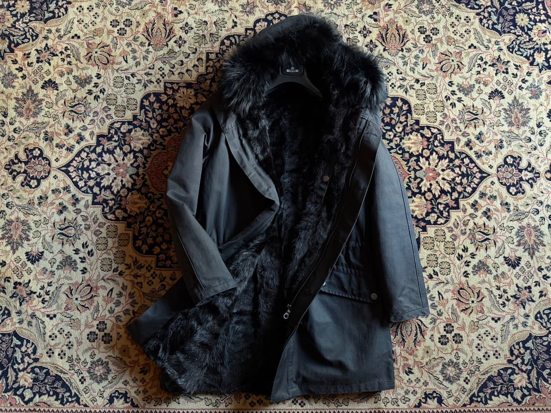 미스터앤미세스 밍크 피쉬테일 파카 100 상품이미지10