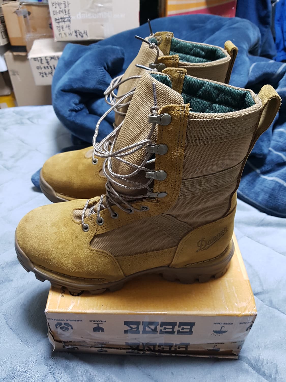 미군 미해병대 대너 전투화 군화 동계용 방한화 8R 255 판매 상품이미지2