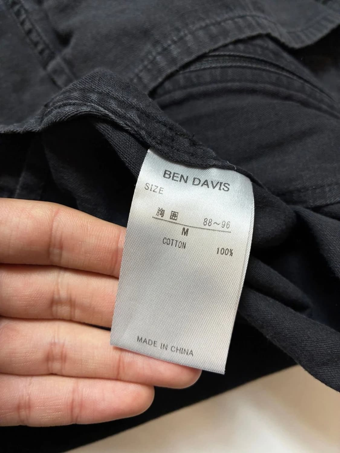 벤데이비스 하프 집업 워크 반팔 셔츠 PN9497 상품이미지7