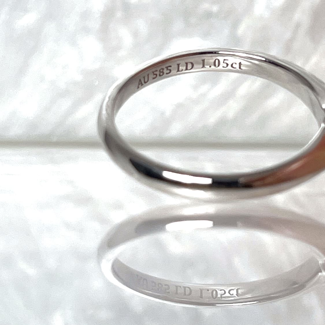 *새상품* 랩그로운다이아몬드 솔리테어 14k반지 상품이미지5