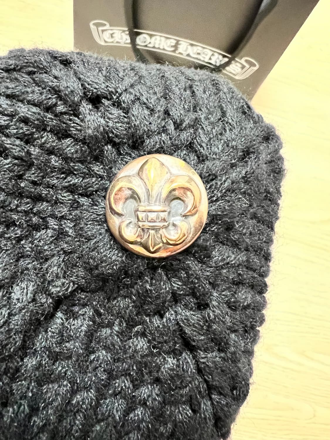 크롬하츠 플레어 패치 참 캐시미어 비니 [ OS ] 상품이미지3