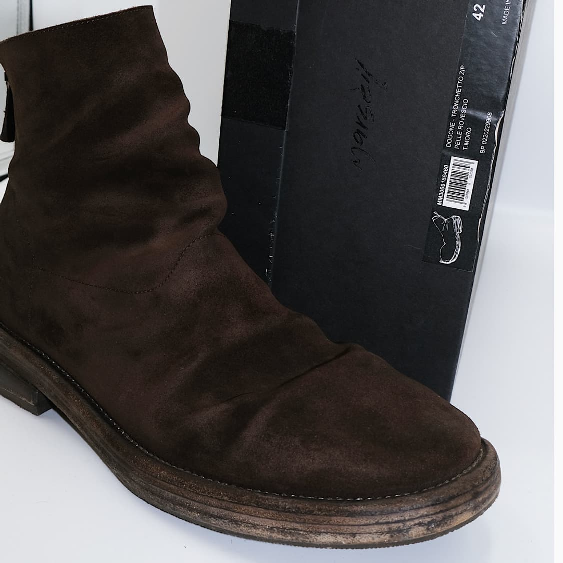 마르셀 스퀘어토 스웨이드 지퍼 부츠 270-275 사이즈 BT27004 상품이미지10