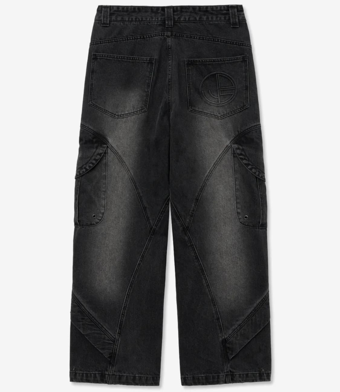 Idws Pryer Cargo Denim Pants Black 상품이미지3