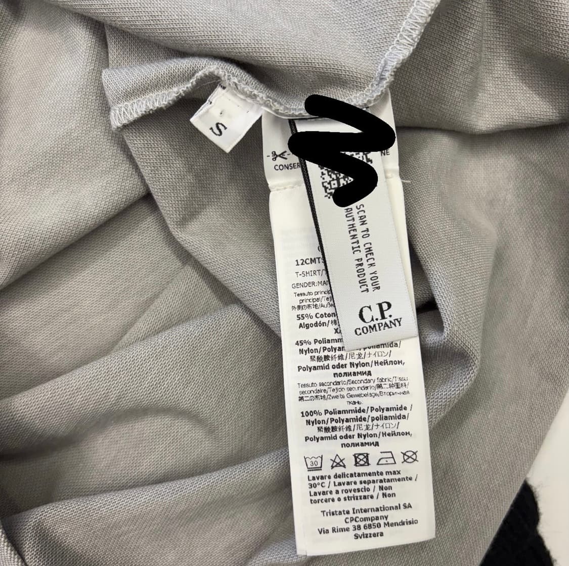 S C.P 컴퍼니 망사 포켓 반팔티  상품이미지5