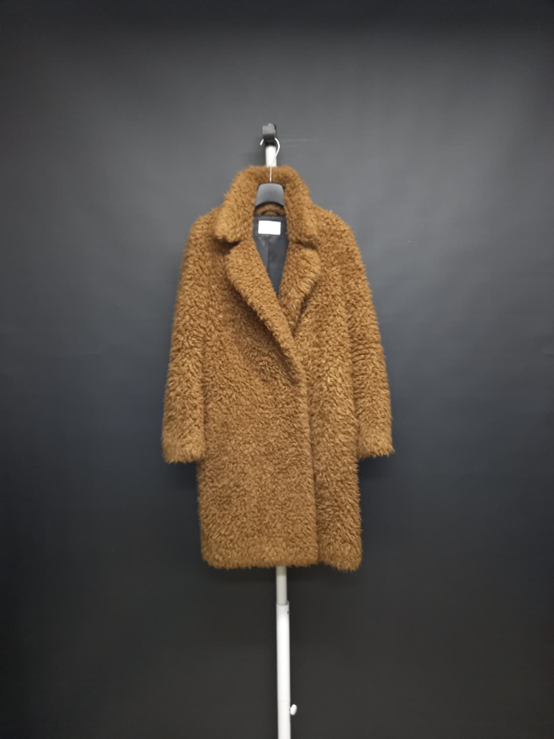 산드로 테디베어 부클 비숑 롱 코트 55 상품이미지1