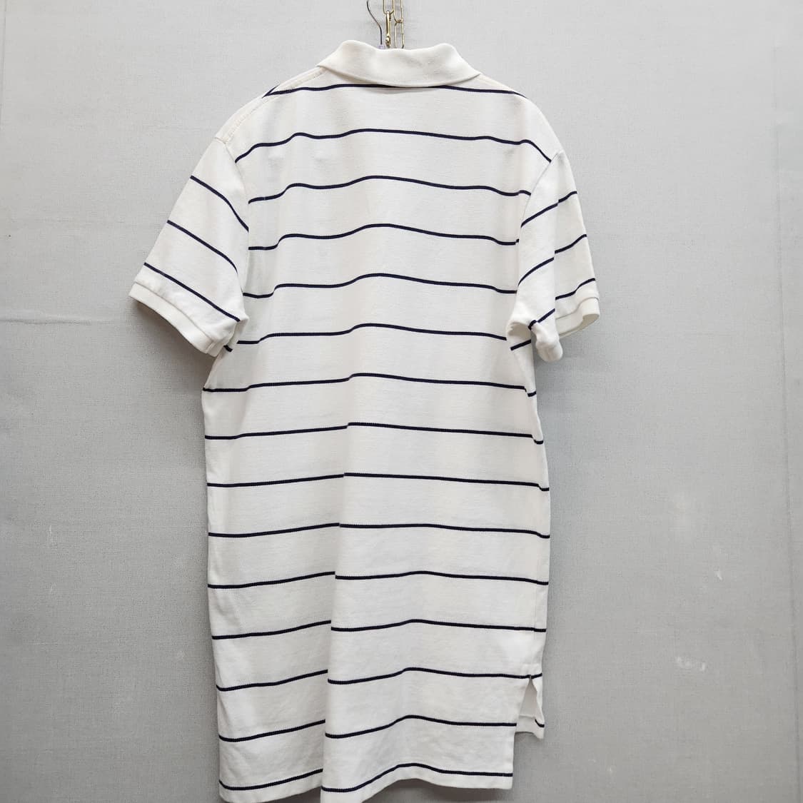 폴로랄프로렌 로고 스트라이프 반팔카라 M(L) 상품이미지4