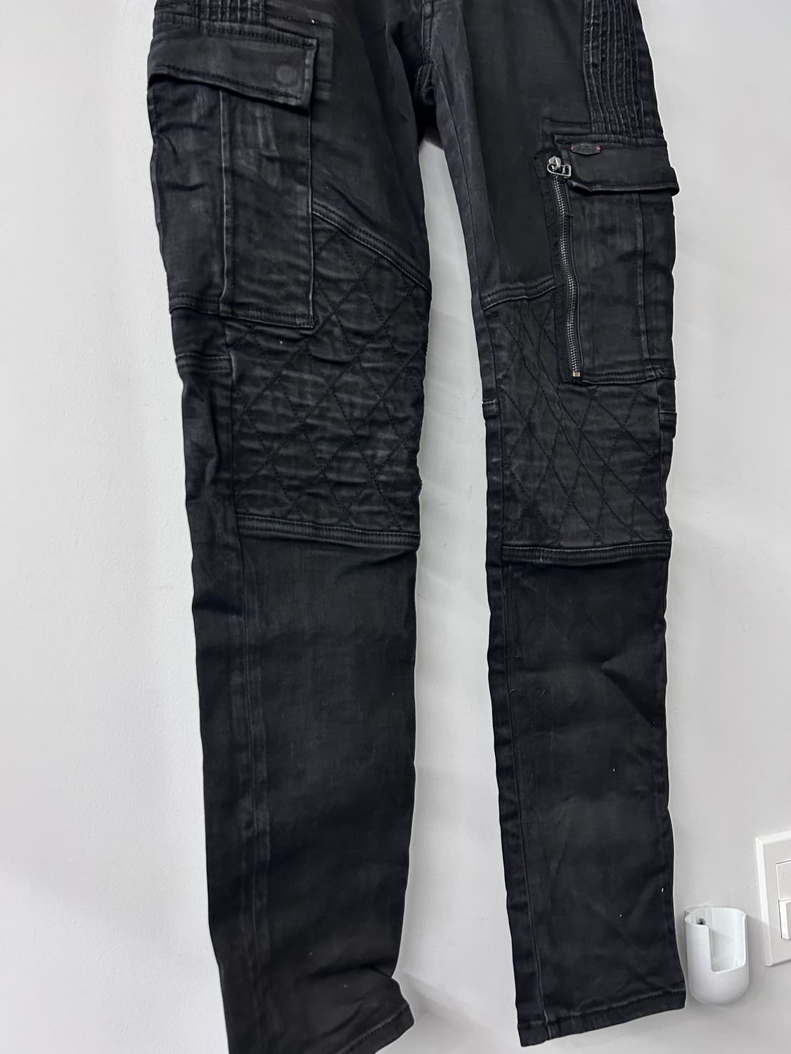 버커루 바이커 빅 포켓 데님 팬츠 상품이미지6