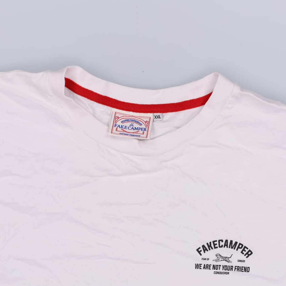 XXL 페이크캠퍼 오버핏 반팔 0615H2 상품이미지3