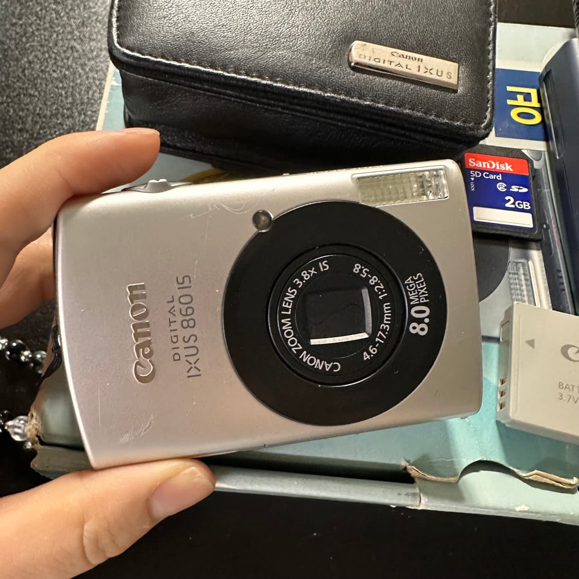 캐논 익서스 860is 빈티지 디카 (작례O) 상품이미지2