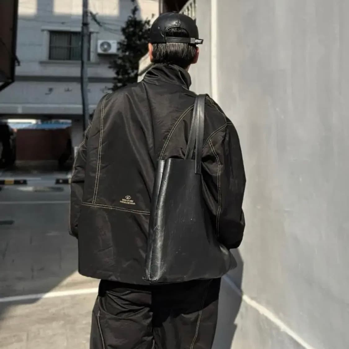 베이프 가죽 숄더백 토트백 새상품 상품이미지3