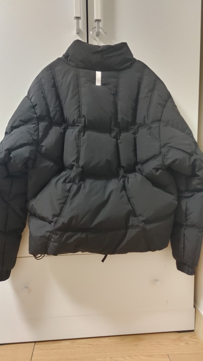 노매뉴얼 커브 다운 패딩 블랙 M 상품이미지2