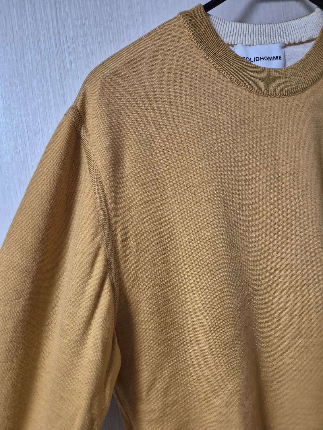 (정품) 솔리드옴므 니트 스웨터 48 ( 19 fw) 100 상품이미지3