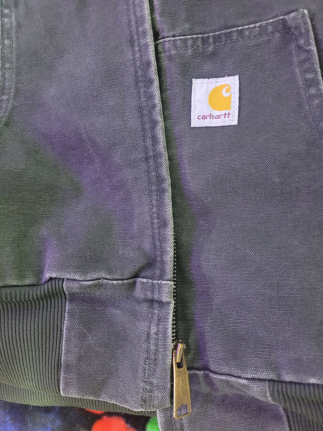 칼하트 빈티지 액티브자켓 모스그린 m사이즈 팝니다 상품이미지3