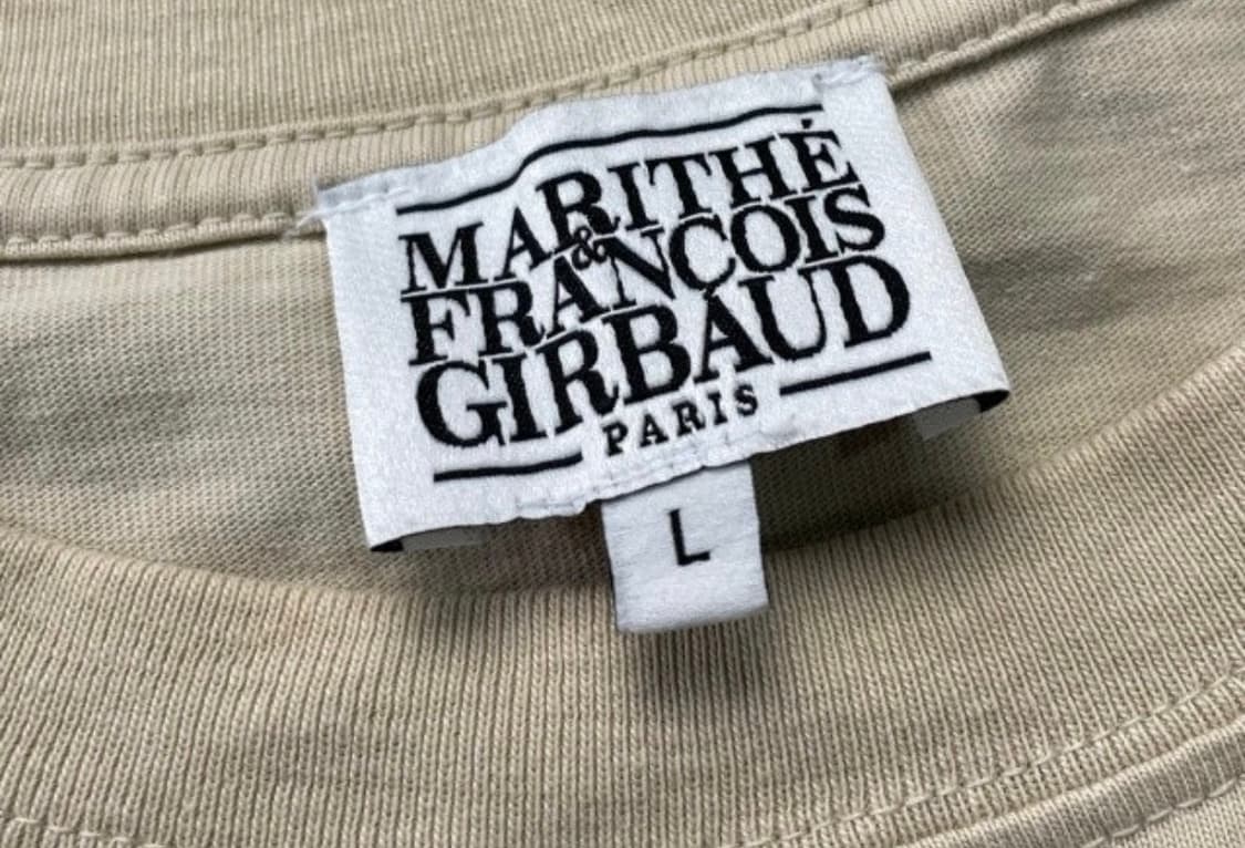 Marithe francois girbaud 마리떼 프린팅 오트밀 반팔  상품이미지3