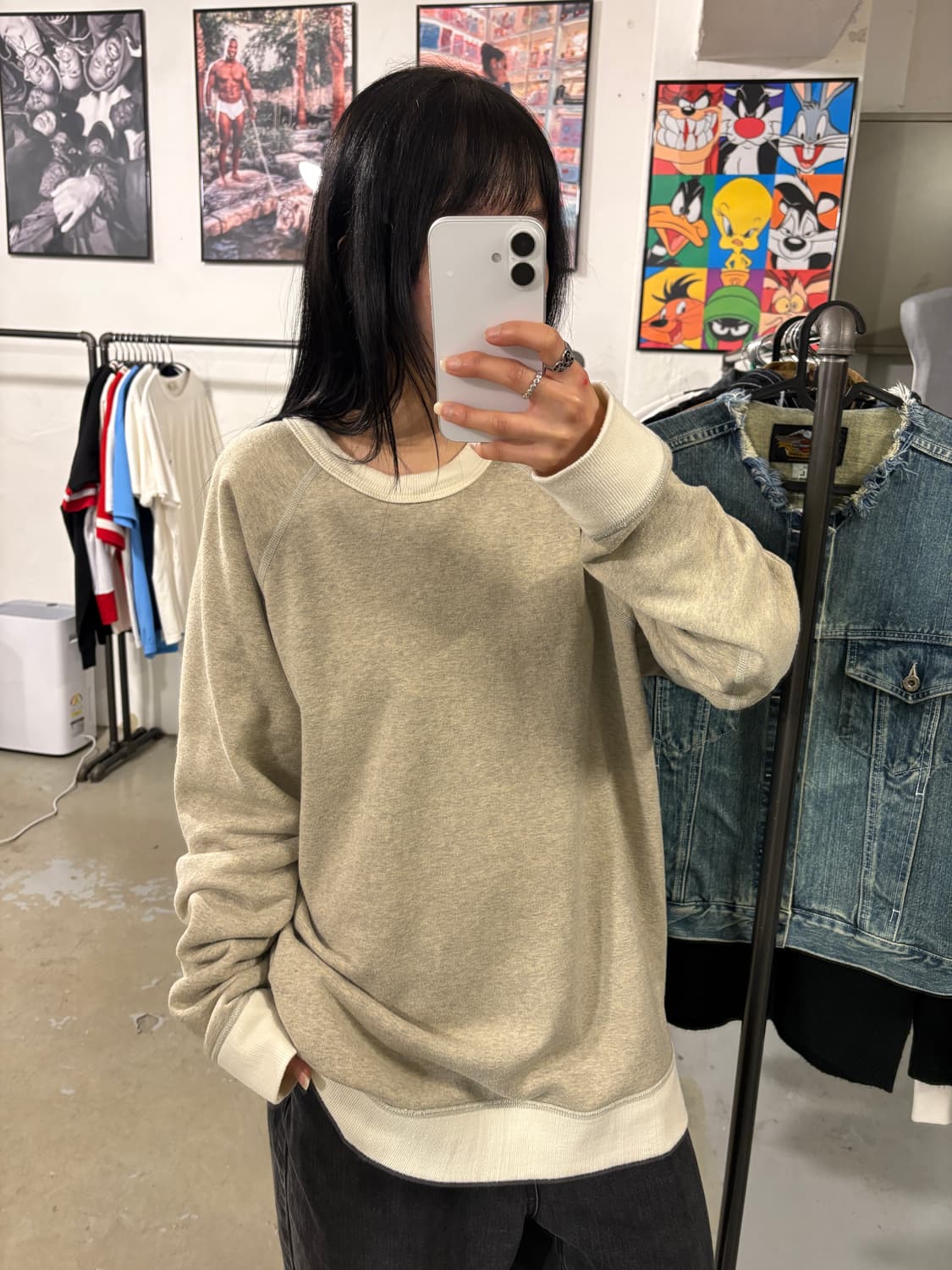 파타고니아 리버시블 맨투맨  상품이미지4