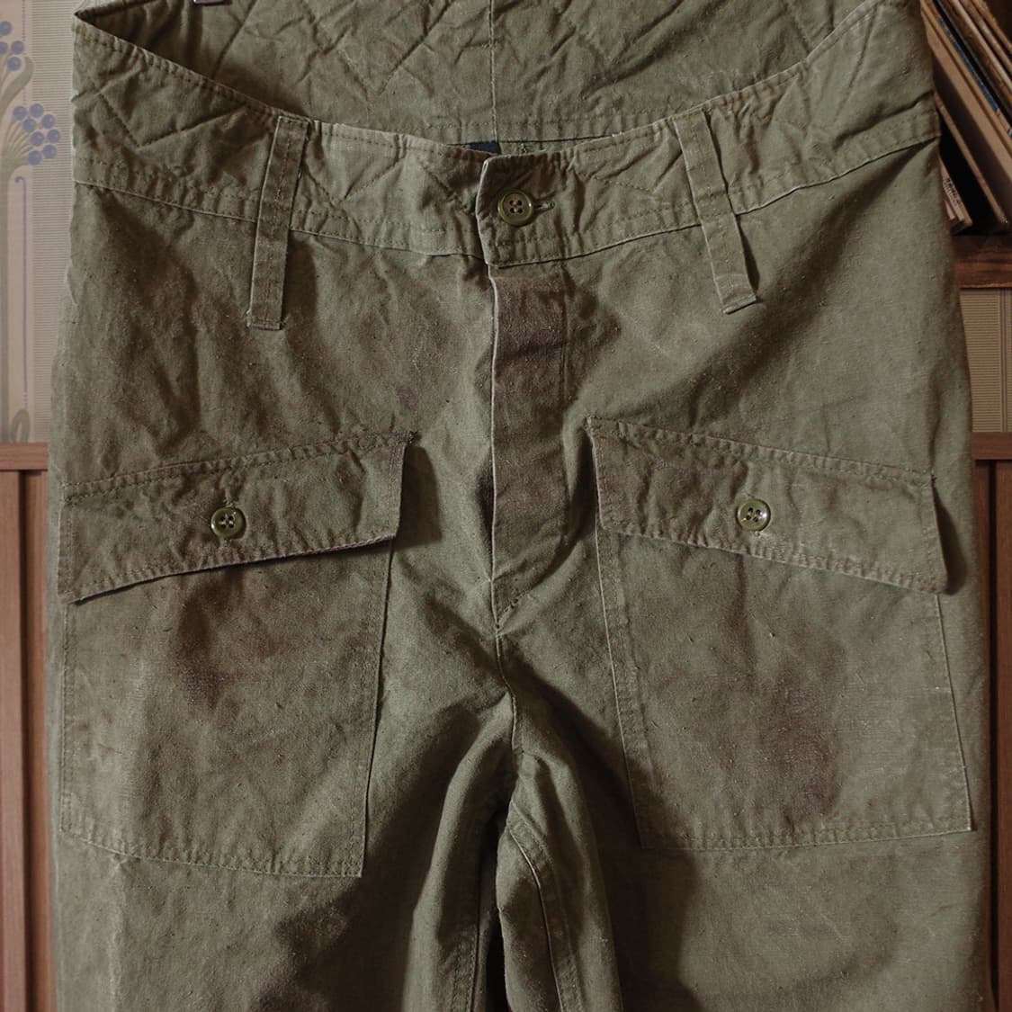 80‘s Soviet Russian Army Tank Crew Pants 상품이미지3