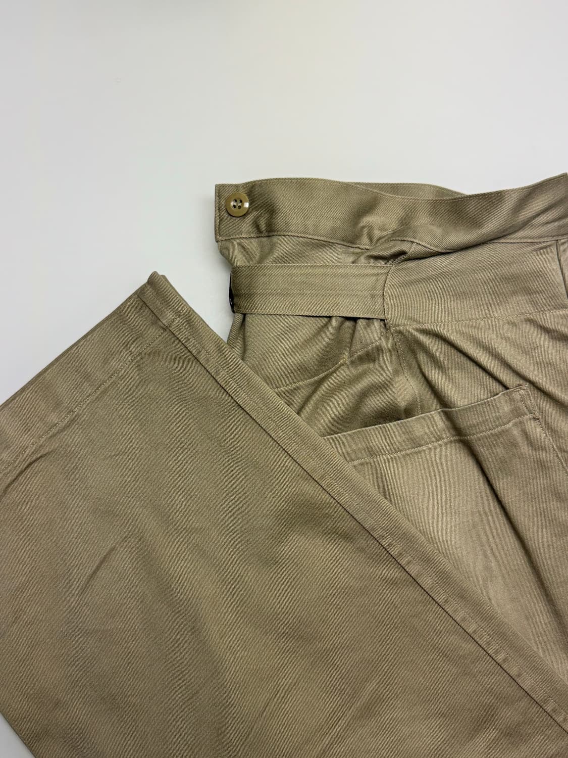 3) 22ss 코모리 코튼치노 오버 팬츠 상품이미지4