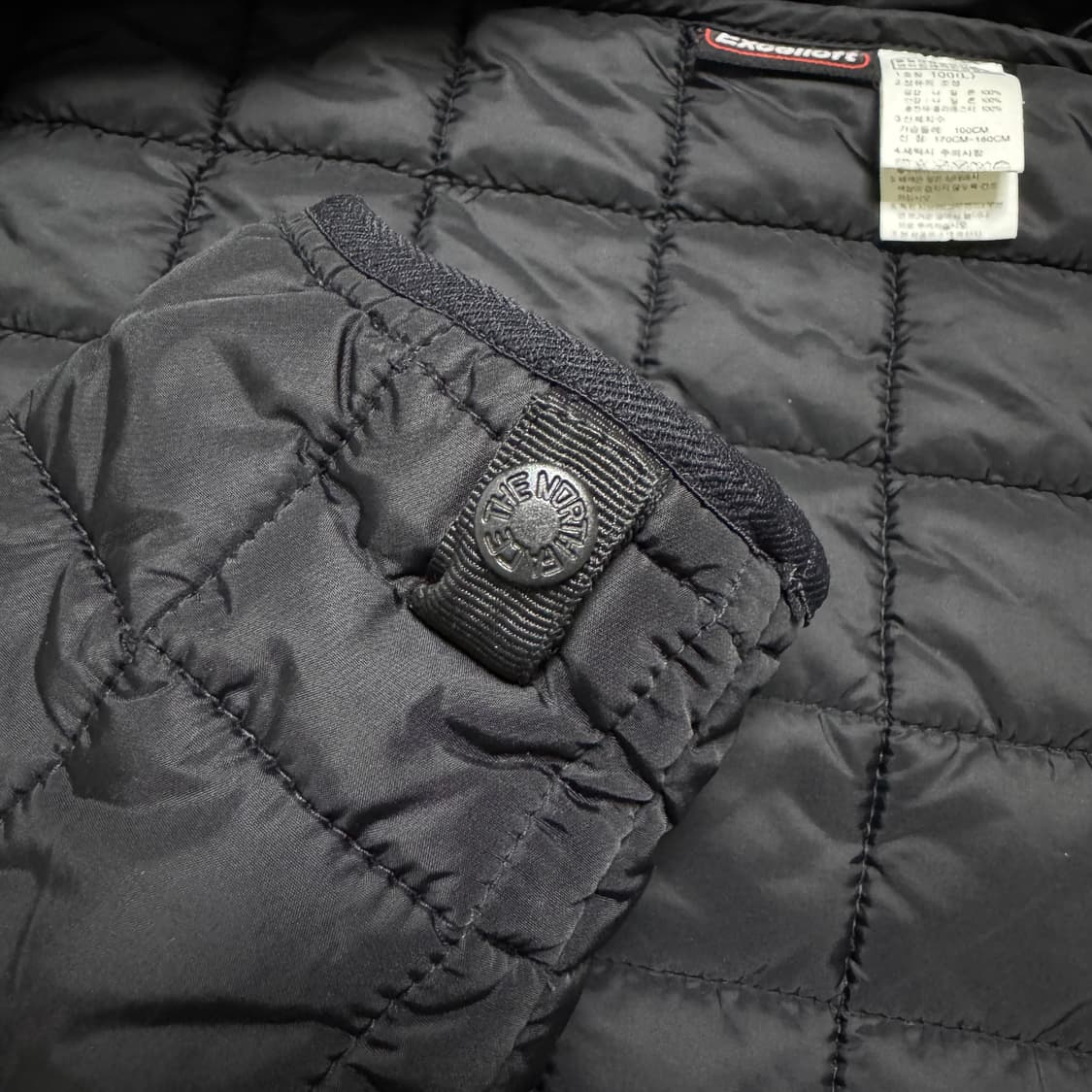 노스페이스 엑셀로프트 패널 후드 라이너 자켓 상품이미지6