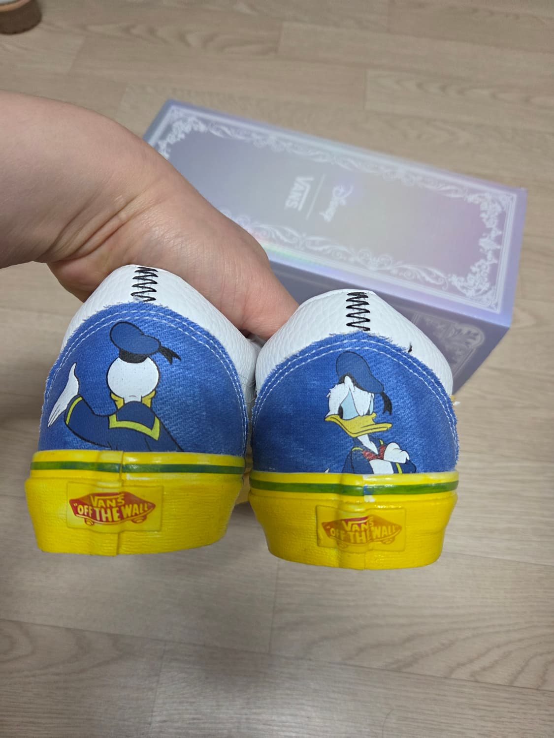 (새상품)반스 x 디즈니 콜라보 올드스쿨 데님 덕  상품이미지2