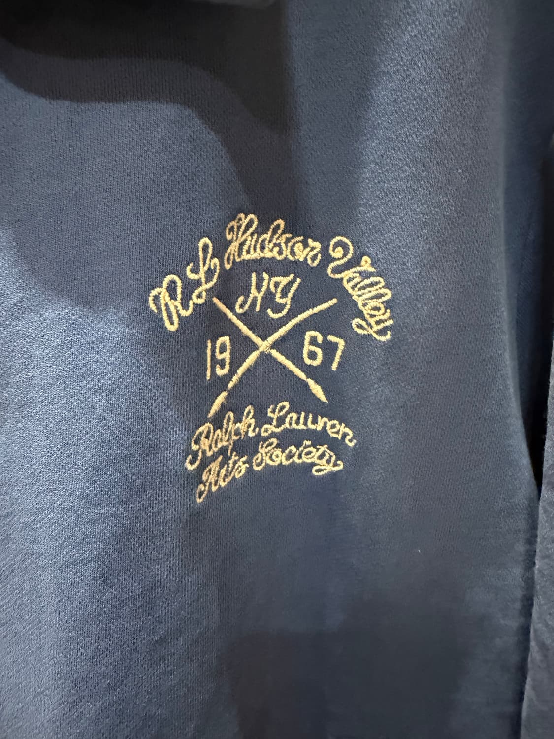 폴로 랄프로렌 허든슨밸리 블루 스웻셔츠자켓 상품이미지5