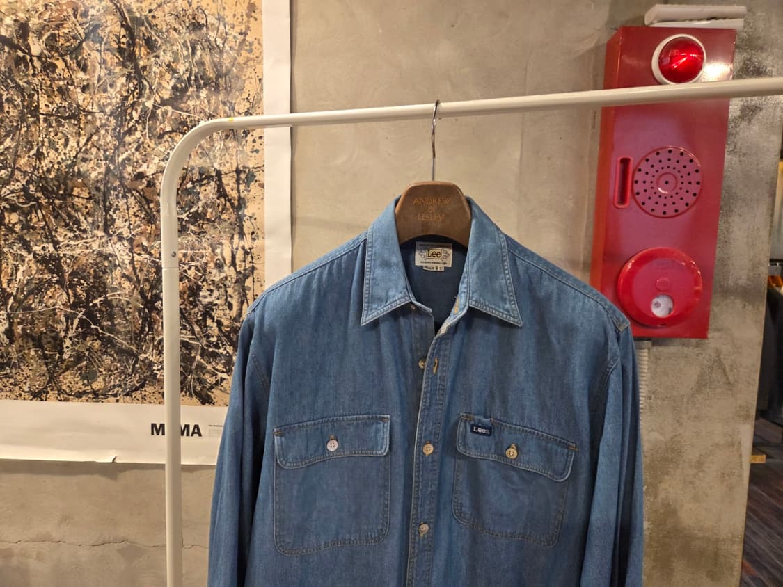 90'S 리 데님셔츠  상품이미지7