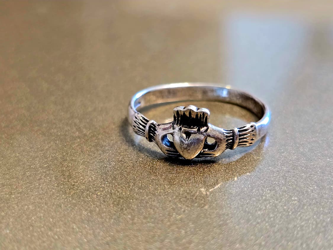 🇮🇪클래다(Claddagh) 실버 925 은 반지 상품이미지1