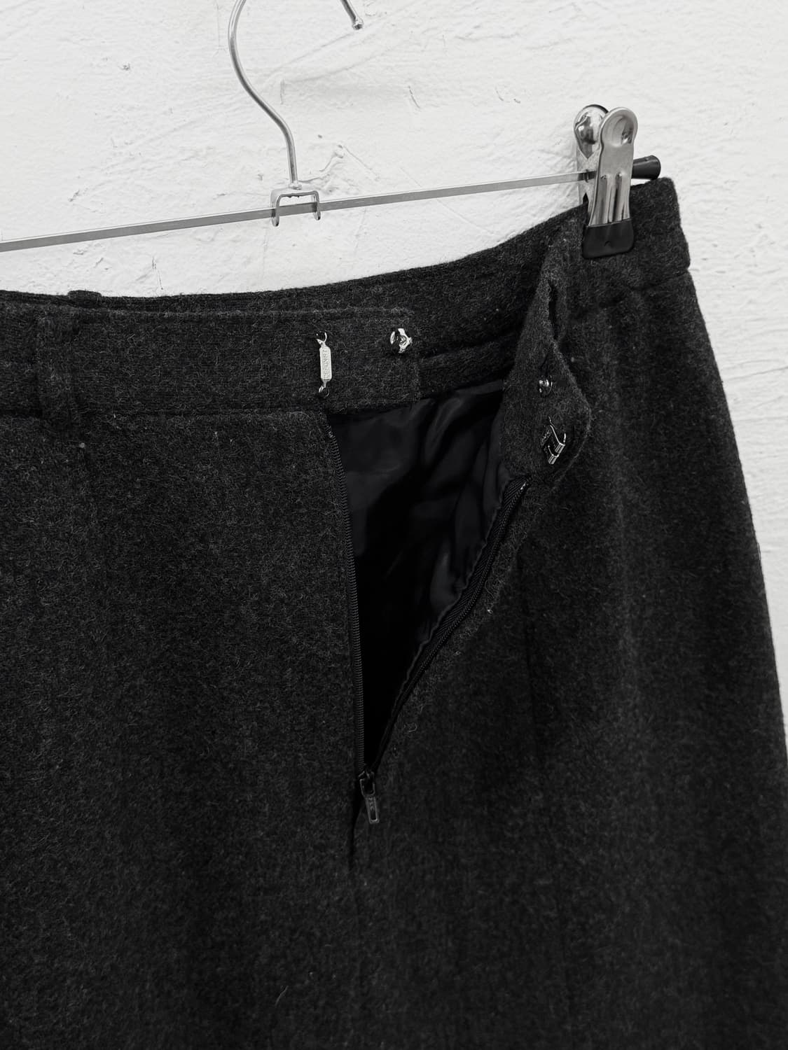 JPN 플리츠 울 스커트 상품이미지5