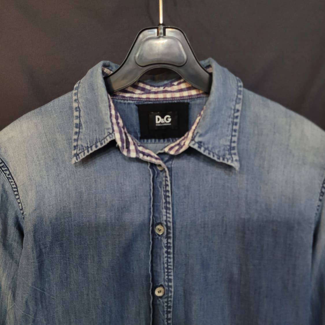 D&G DOLCE & GABBANA 돌체앤가바나 빈티지 데님셔츠 상품이미지2