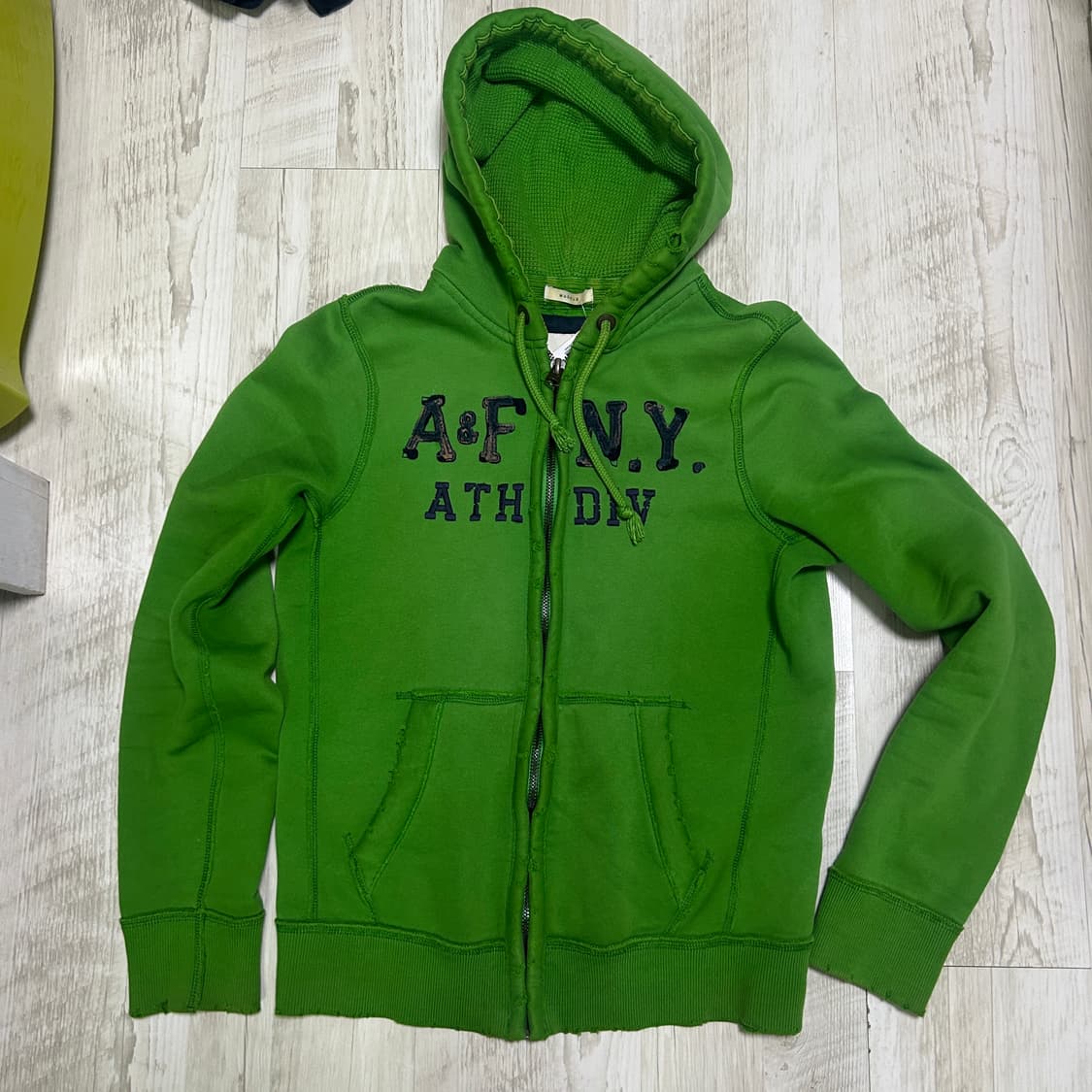 [M] 아베크롬비 후드집업 머슬핏 그린  상품이미지1