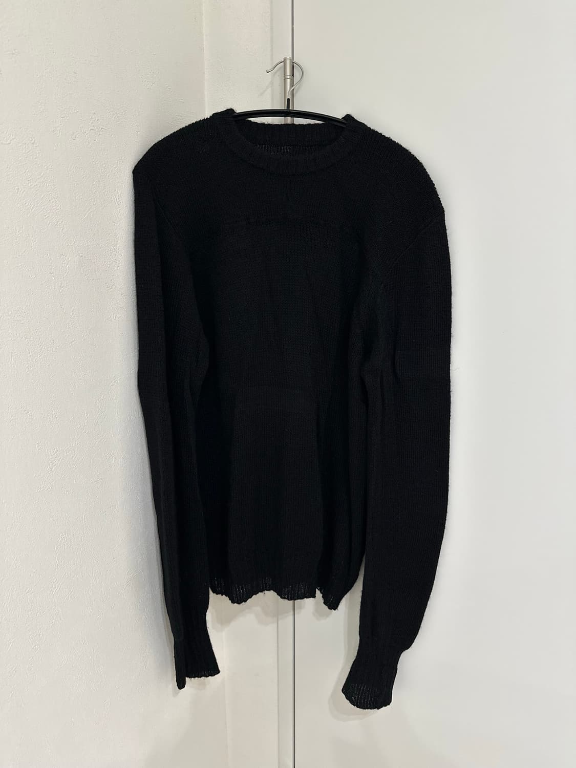 메종 마르지엘라 14라인 블랙 니트 상품이미지1