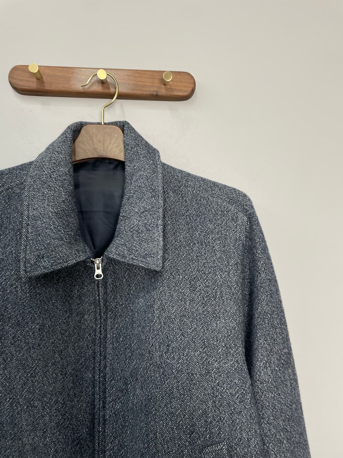 쿠어 버진 울 투웨이 블루종 자켓 H2105 상품이미지3