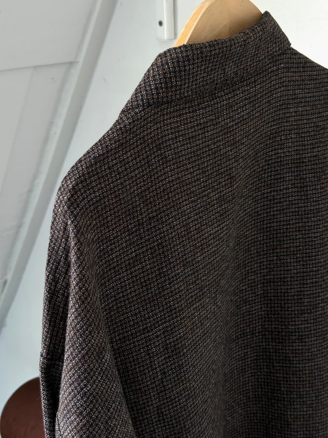 　 Open collar woven wide shirt 상품이미지4