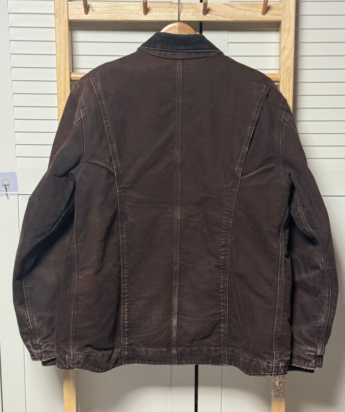 칼하트 c061 디트로이트 브라운 워크 자켓 상품이미지4