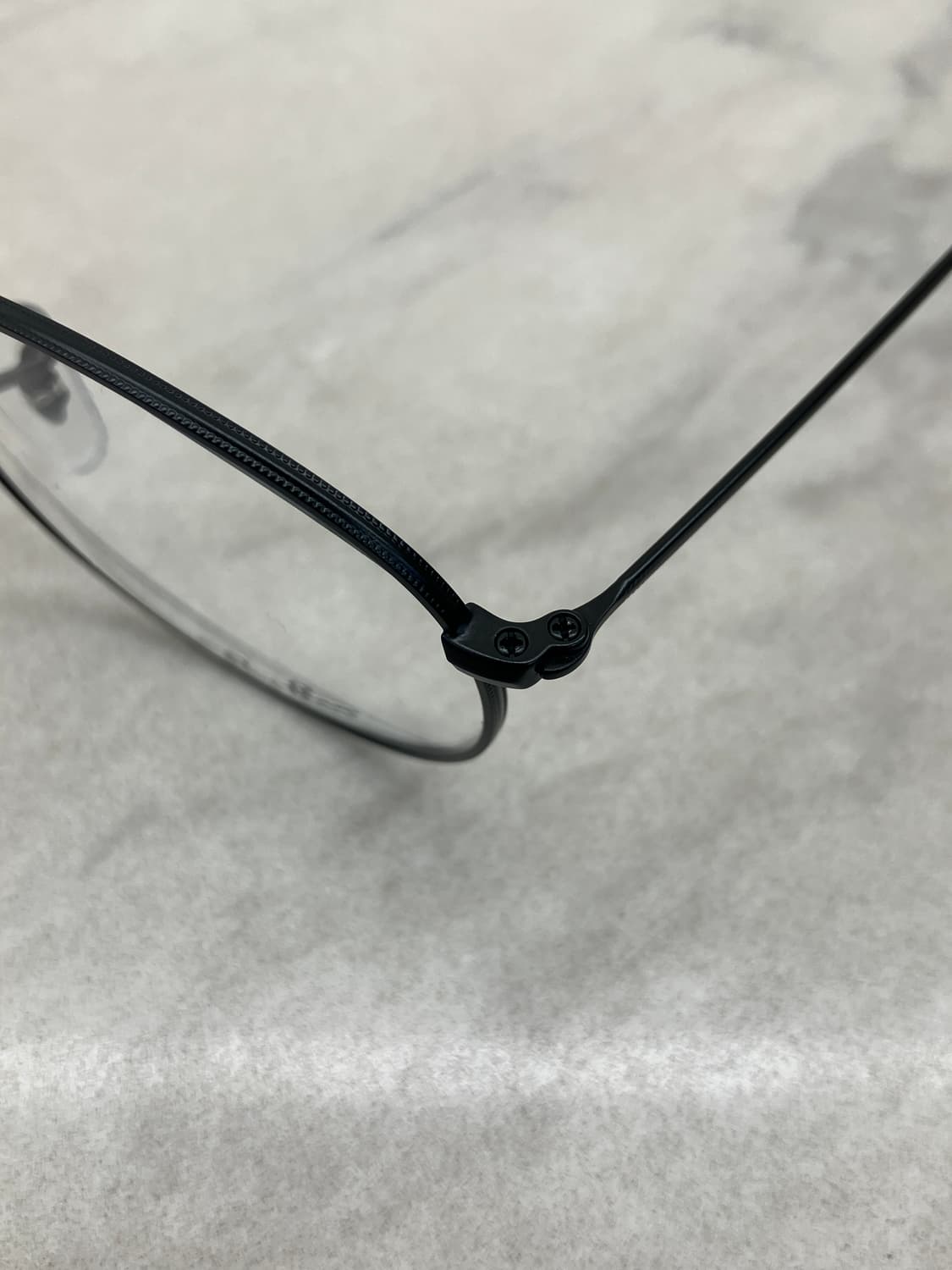 레이밴 Ray ban 블랙 라운드 메탈테 안경 상품이미지2