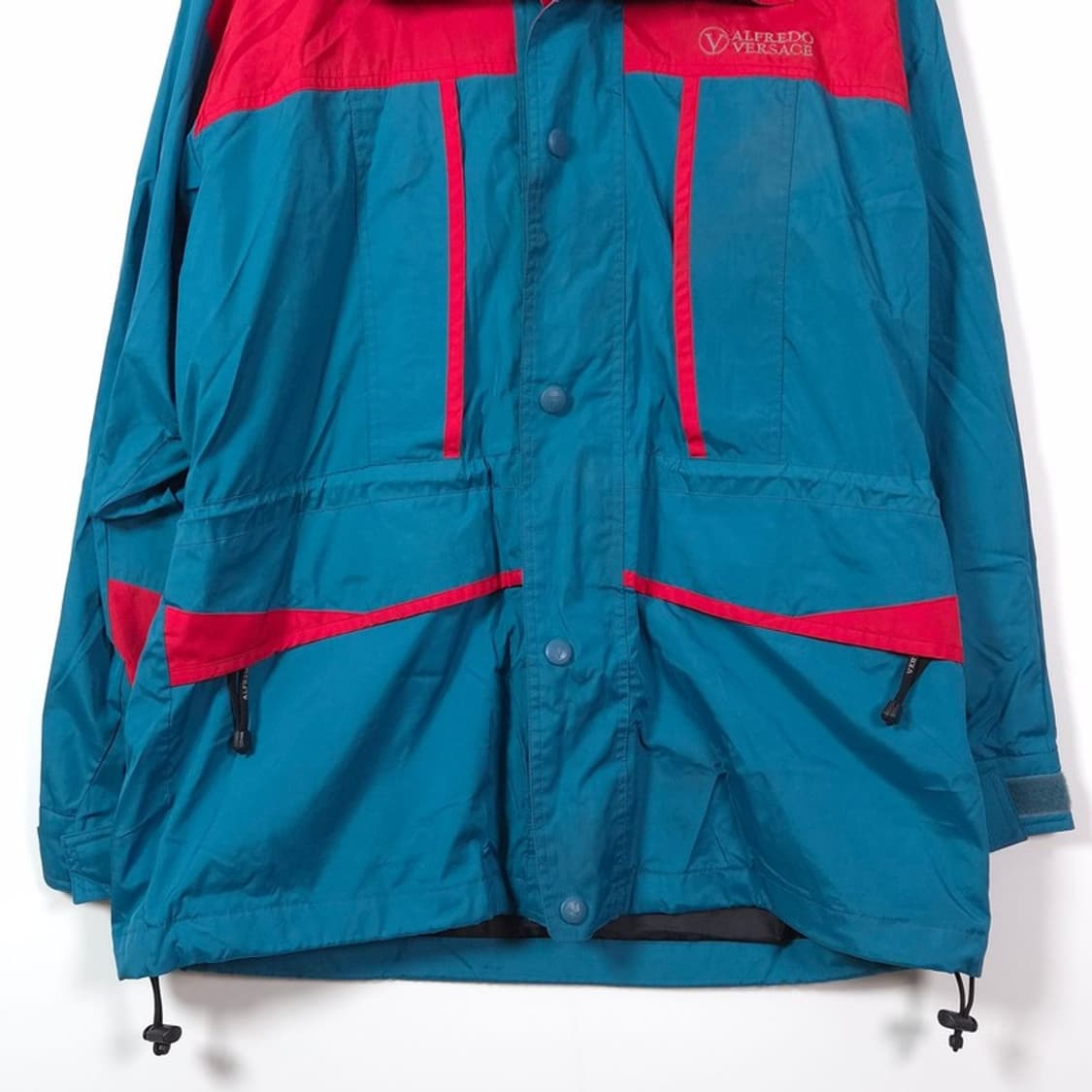 알프레도 베르사체 올드스쿨 메두사 배색 바람막이 M 상품이미지4