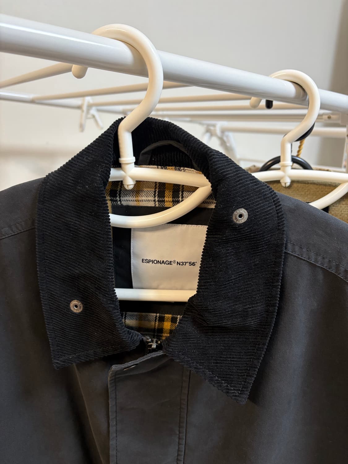 에스피오나지 헌팅 블루종 자켓 블랙 m 상품이미지3