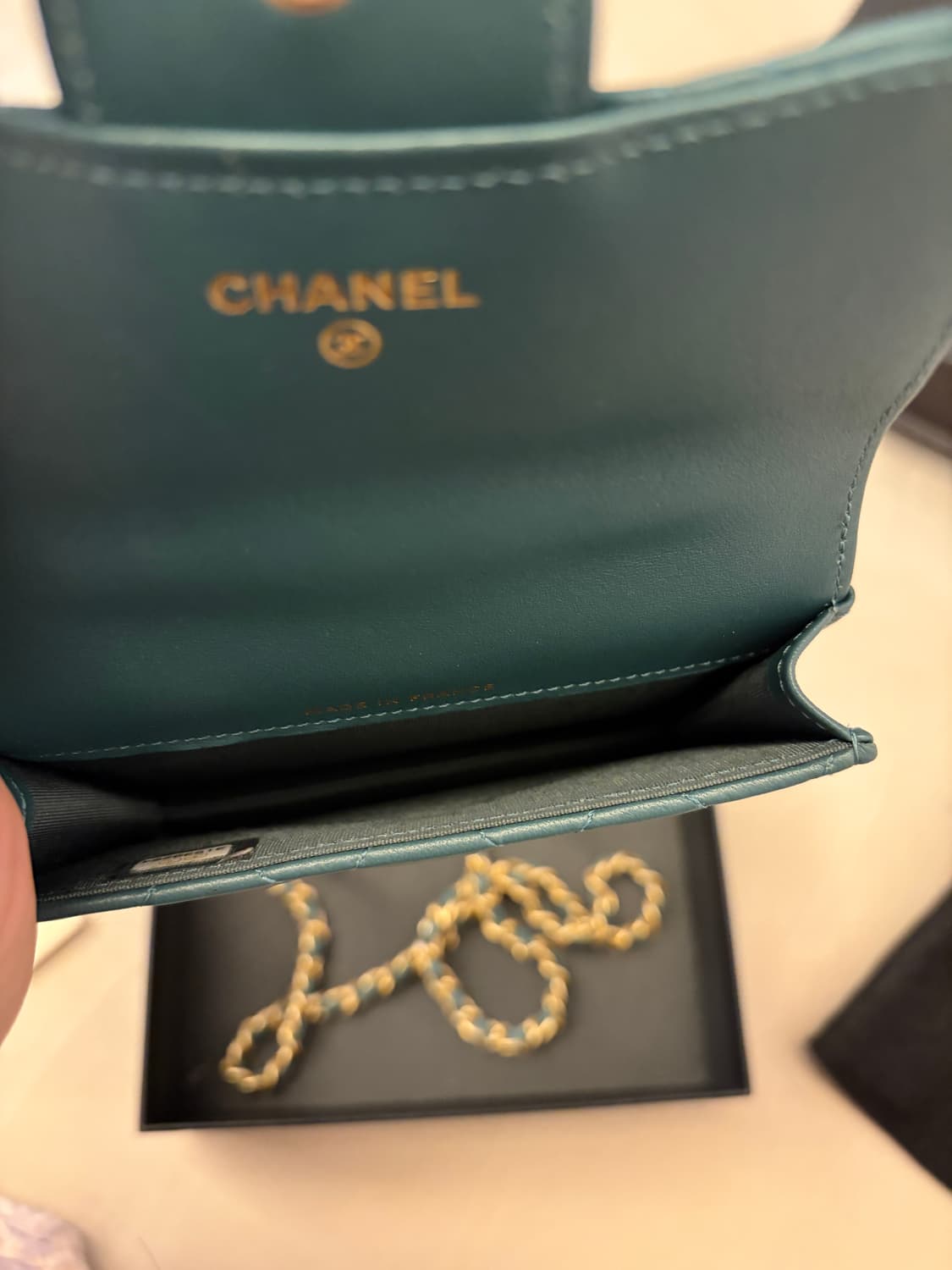 샤넬 미니체인공방백 상품이미지3