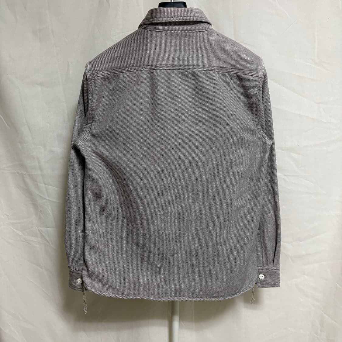 휴스턴 하드 트윌 투포켓 워크셔츠 / 그레이, M 상품이미지7