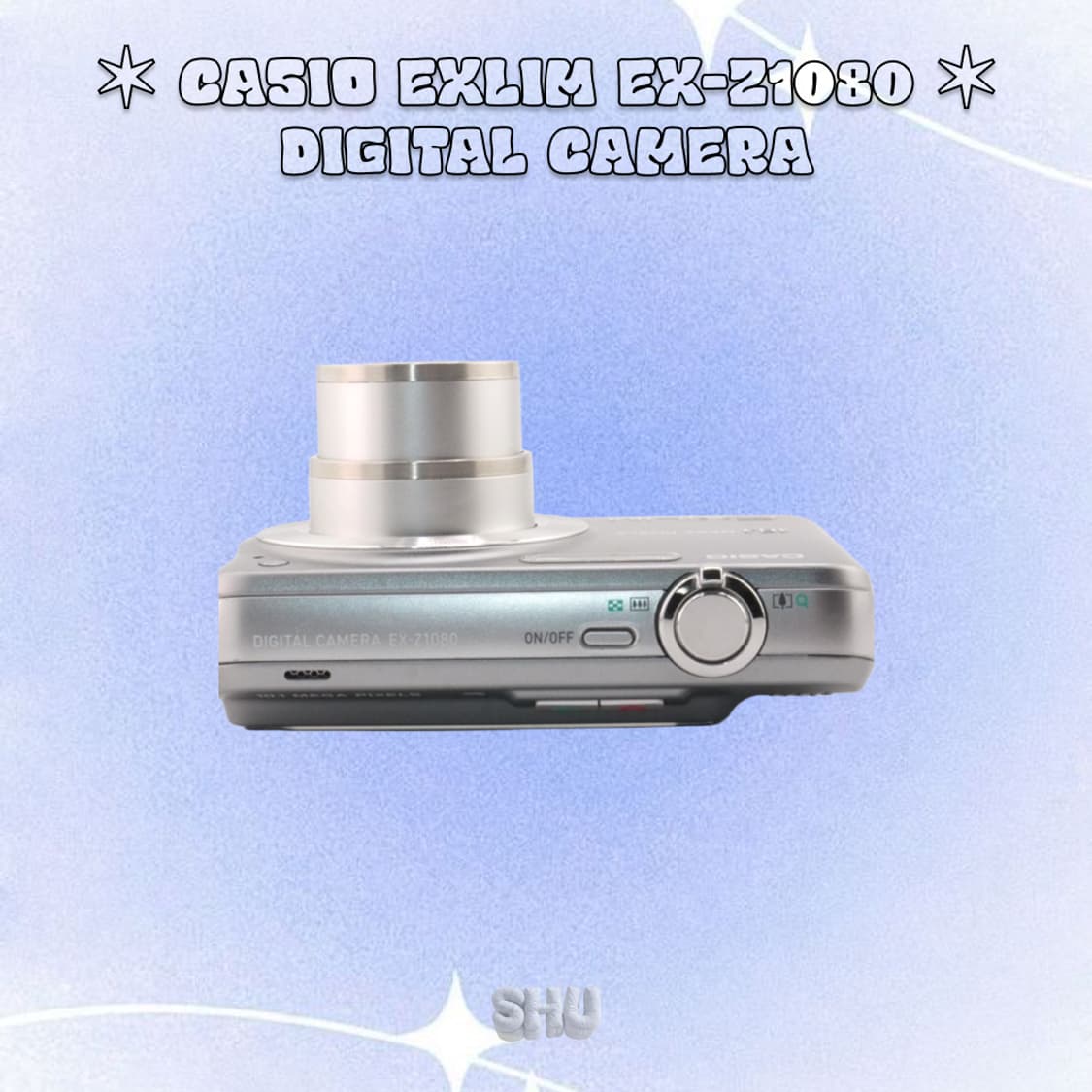 카시오 엑슬림 EX-Z1080 빈티지 디카 실버 상품이미지7