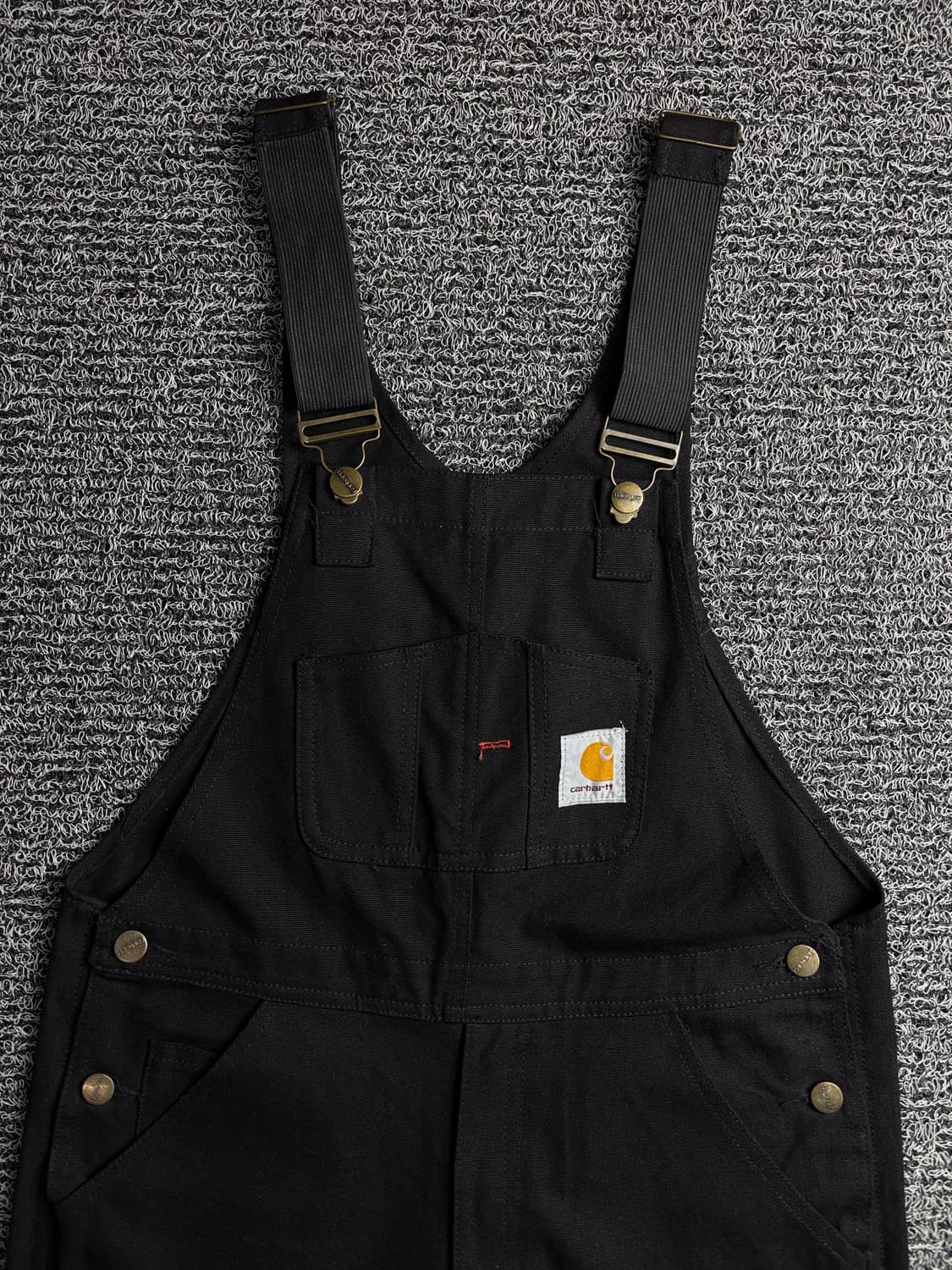 칼하트 WIP bib 디어본 캔버스 워크 오버롤 3793 상품이미지1