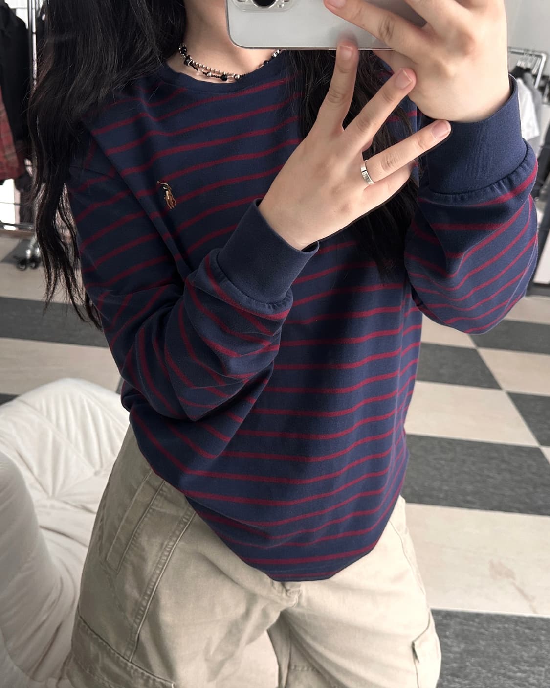 폴로 랄프로렌 스트라이프 멀티포니 롱슬리브  상품이미지10