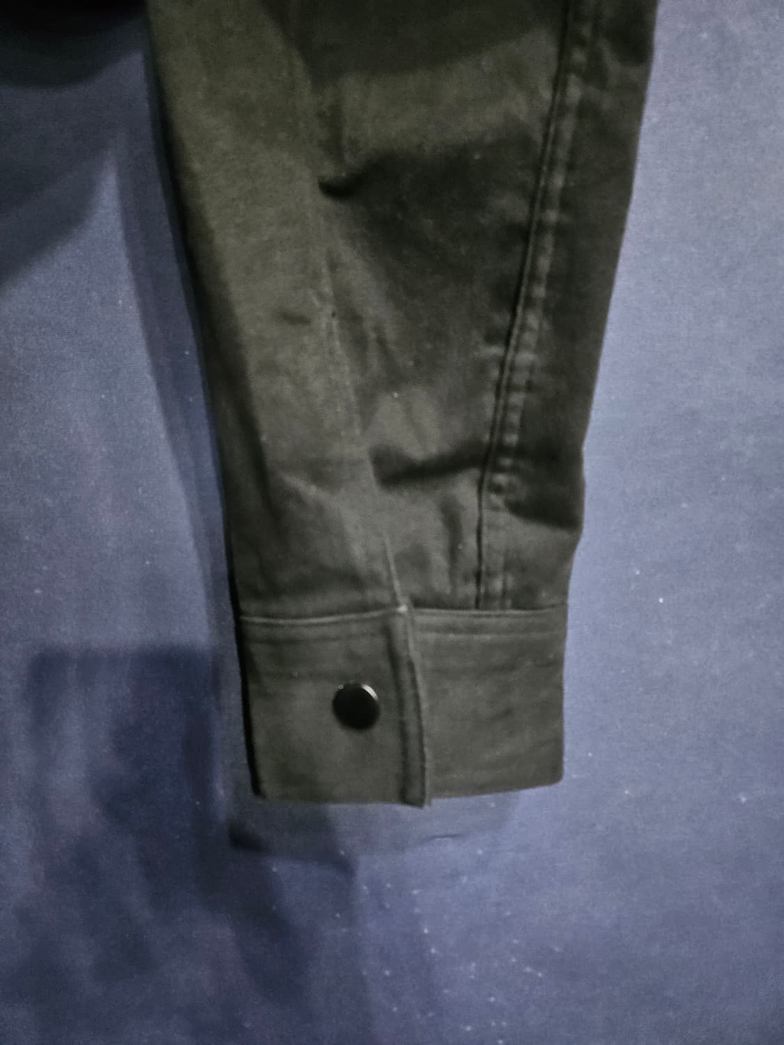 셉템버필름 자수 블랙 남성 오버핏 100~105 자켓  상품이미지5