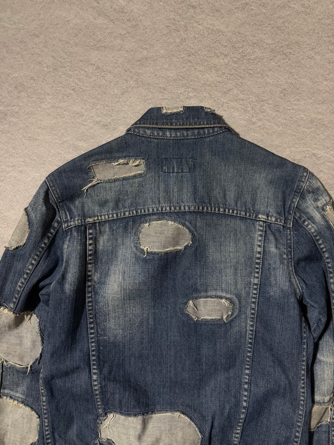 04AW 돌체앤가바나 디스트로이드 데님자켓 상품이미지6