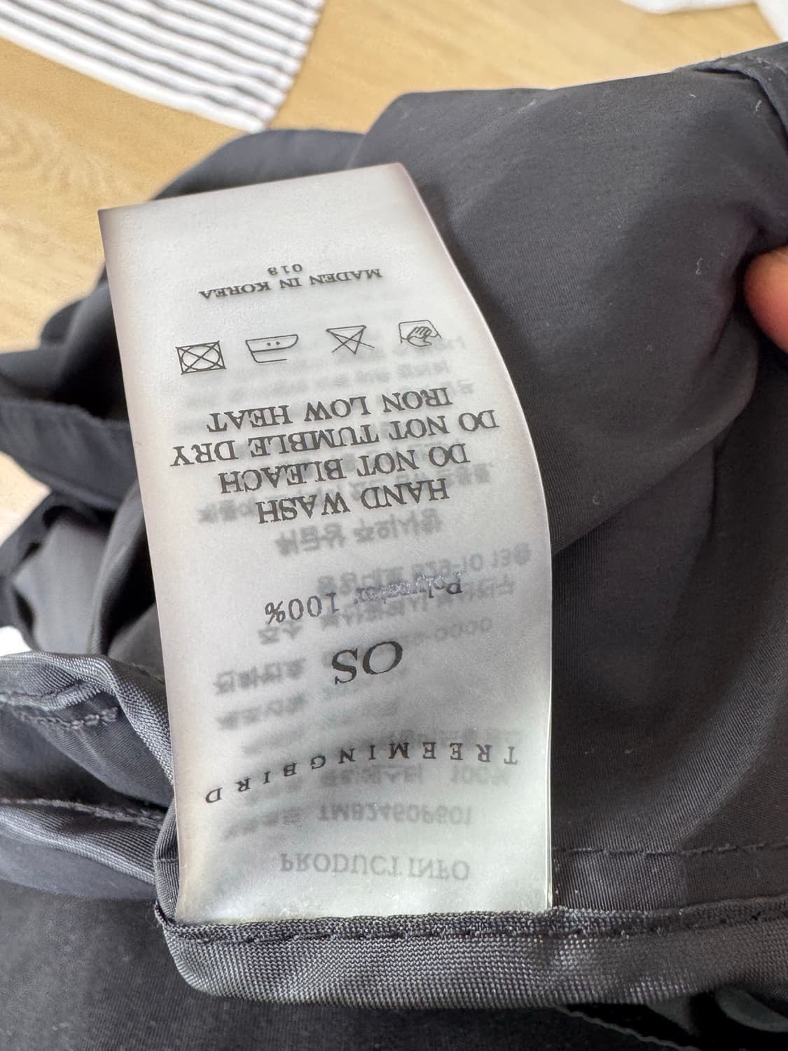 트리밍버드 소아 미니 원피스 블랙 OS 상품이미지8