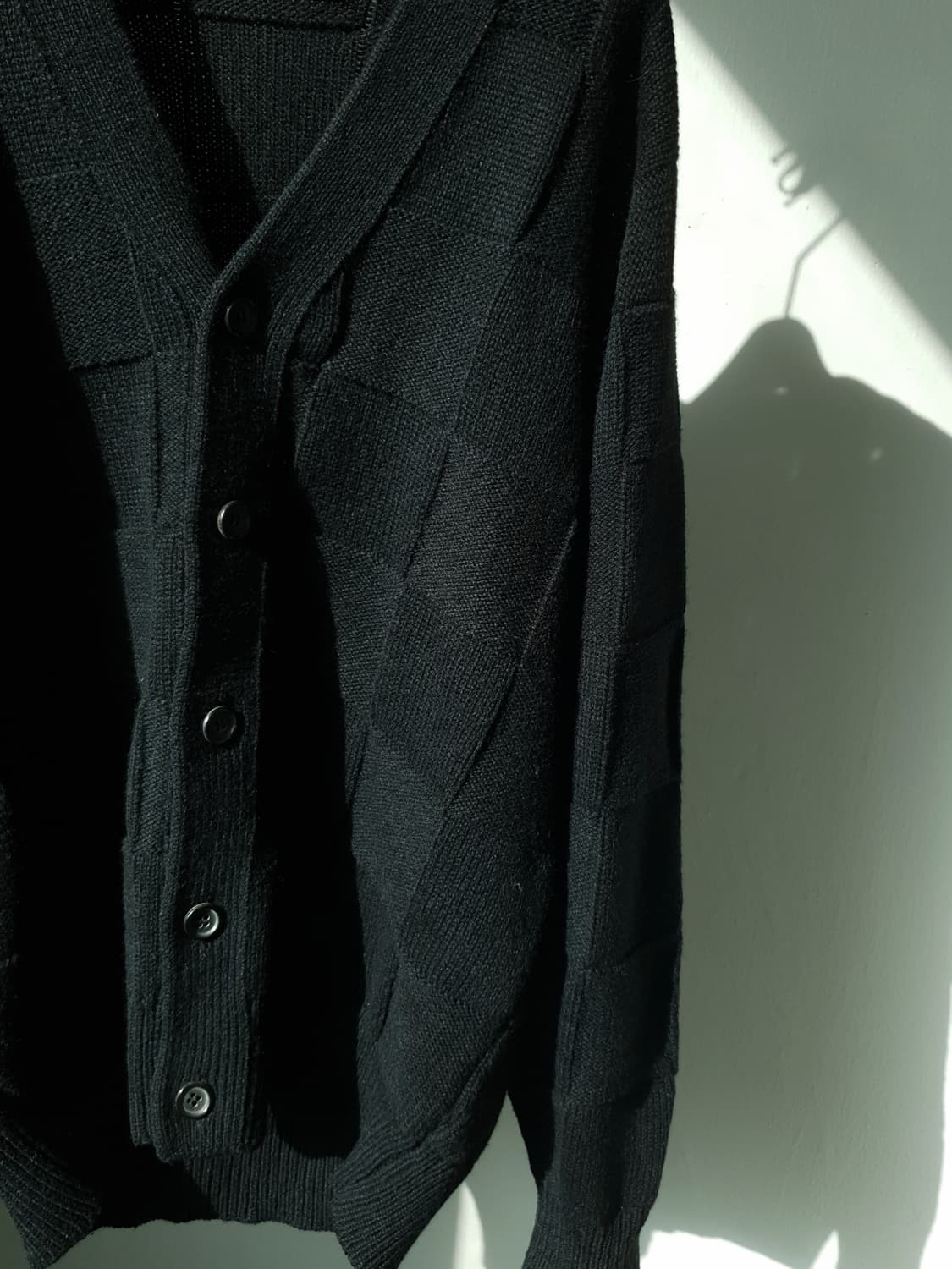 90s Comme Des Garcons Patchwork cardigan 상품이미지4