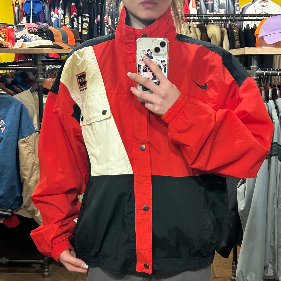 [HI] 나이키 바람막이 레드 상품이미지2