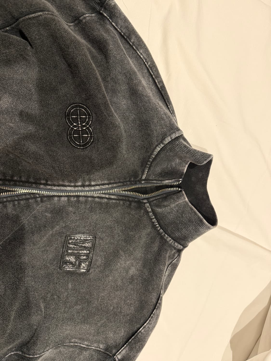 MPa CONCRETE ZIPPED JERSEY (CHARCOAL) 상품이미지3