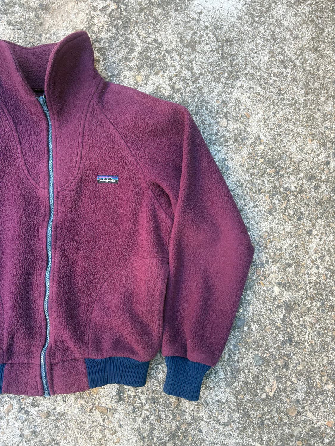 80s 파타고니아 퍼플 신칠라 파일 자켓 상품이미지3